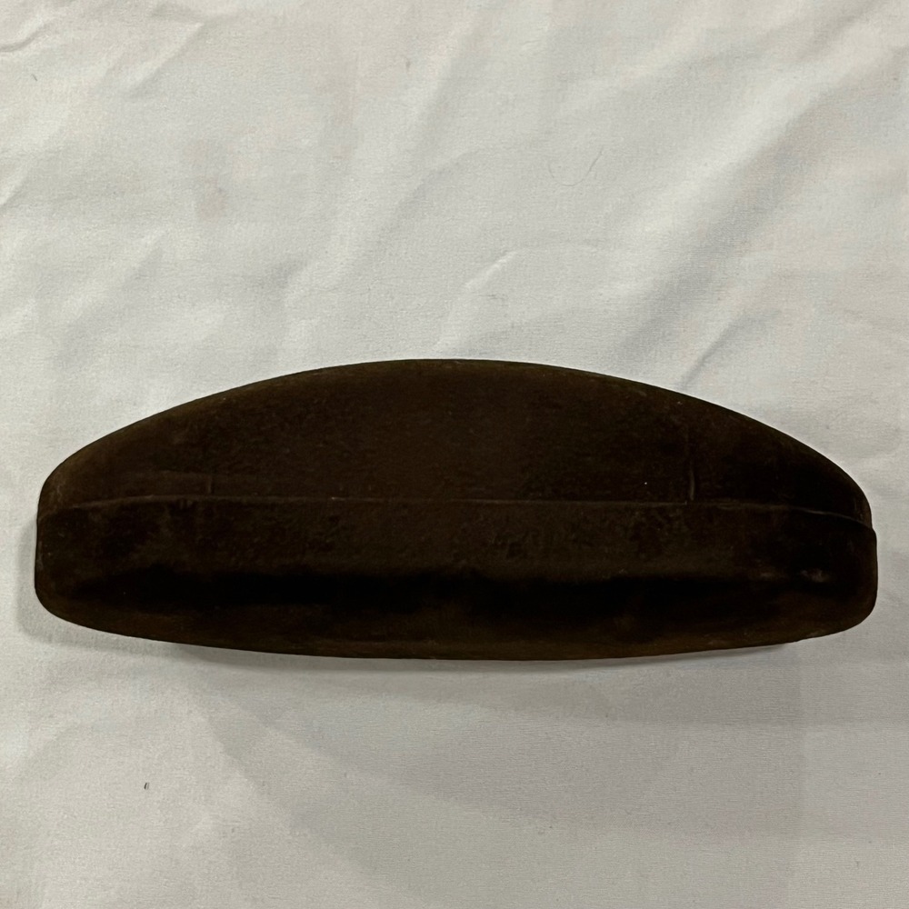Tom Ford Eyeglasses Case Brown Velvet Hard Shell Sunglass Box Storage - Picture 5 of 6
